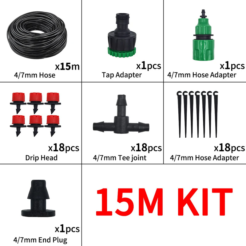 Sistema de Irrigação Profissional Pulverizadores Automáticos de Jardim - Grow Plantas